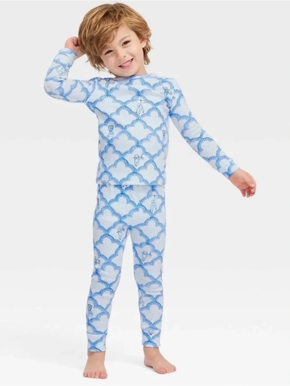 Roller Rabbit Target Toddler Geo Trellis Pajamas 3T New